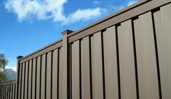 Close Up Privacy Fence