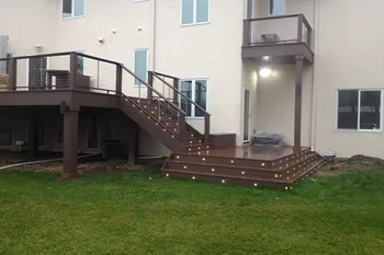 Deck Stair Landing