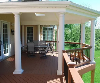 Deck and Open Porch