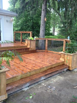 Gallery | Wrap around ramp - Picture 7532 | Decks.com