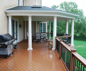 Deck and Open Porch