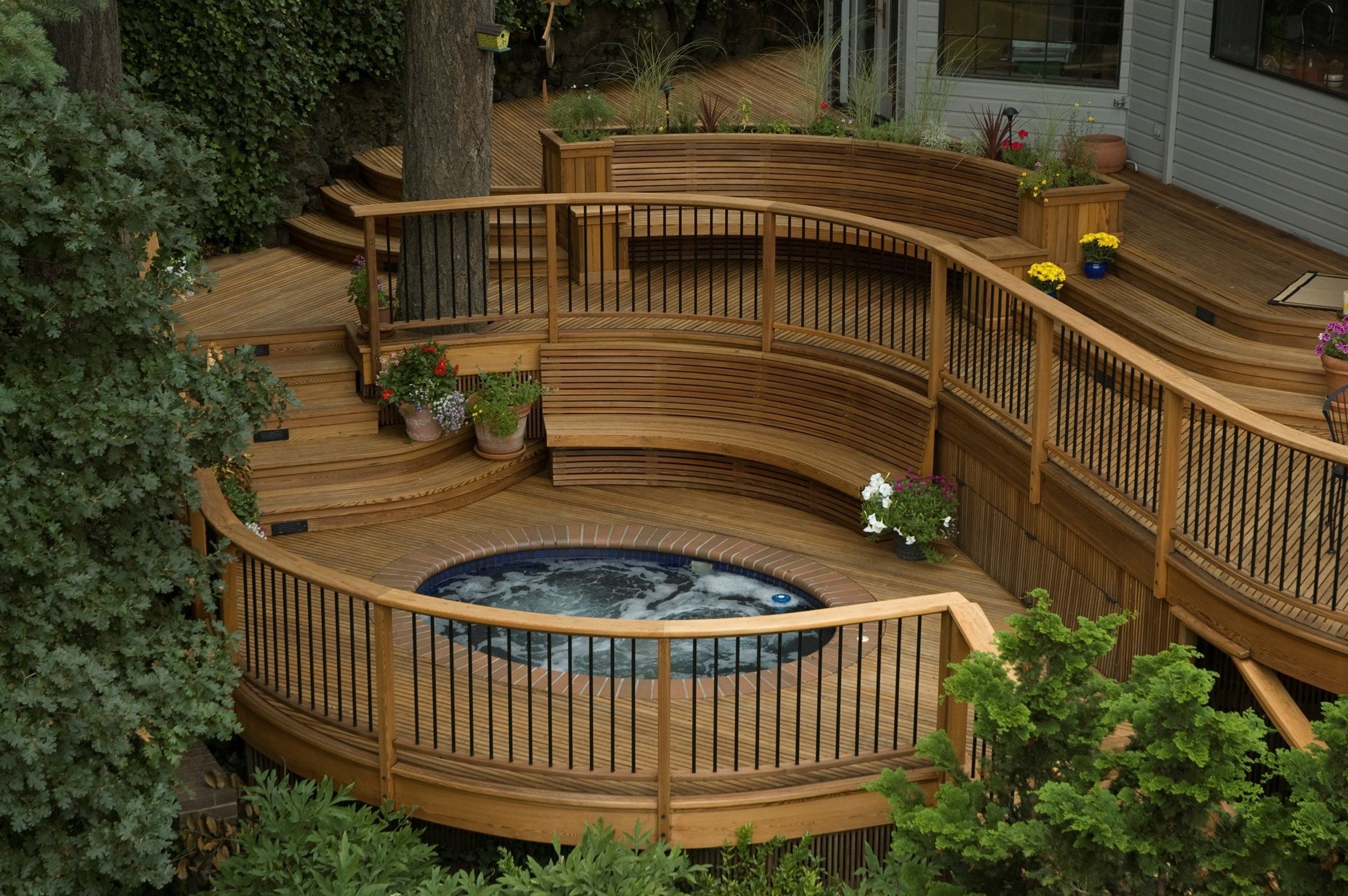 Nice outdoor deck images Deck Ideas Designs Pictures Photogallery Decks Com