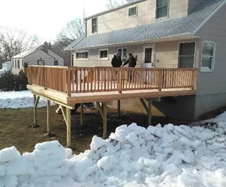 Deck in Deer Park