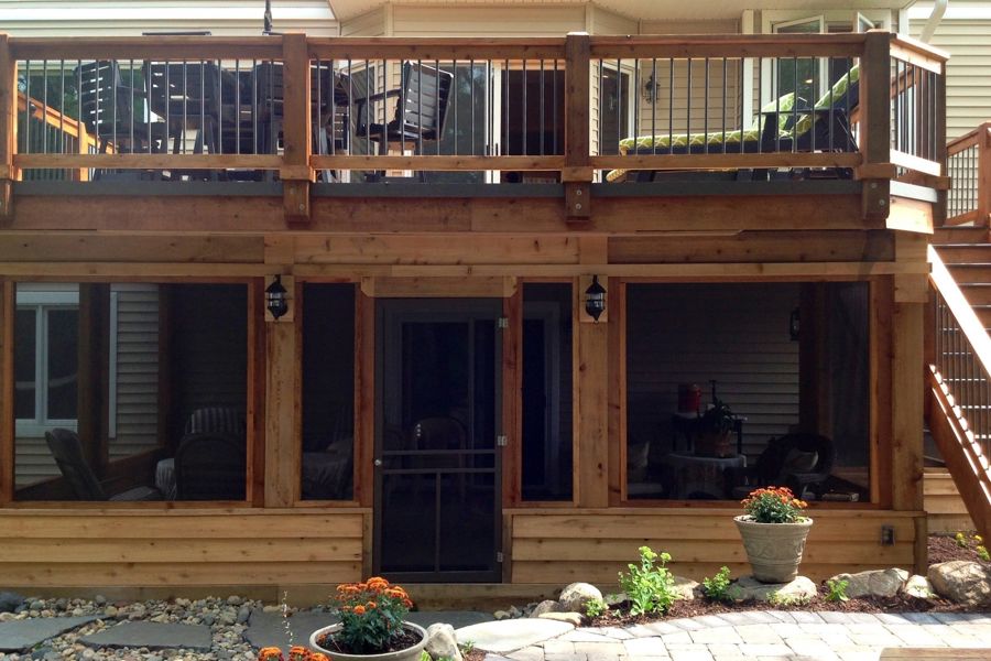 Gallery | Deck with Enclosed Porch - Picture 6468 | Decks.com