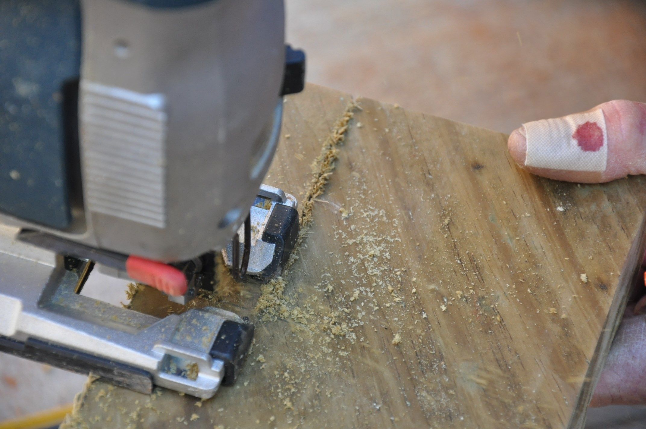Use your jigsaw.