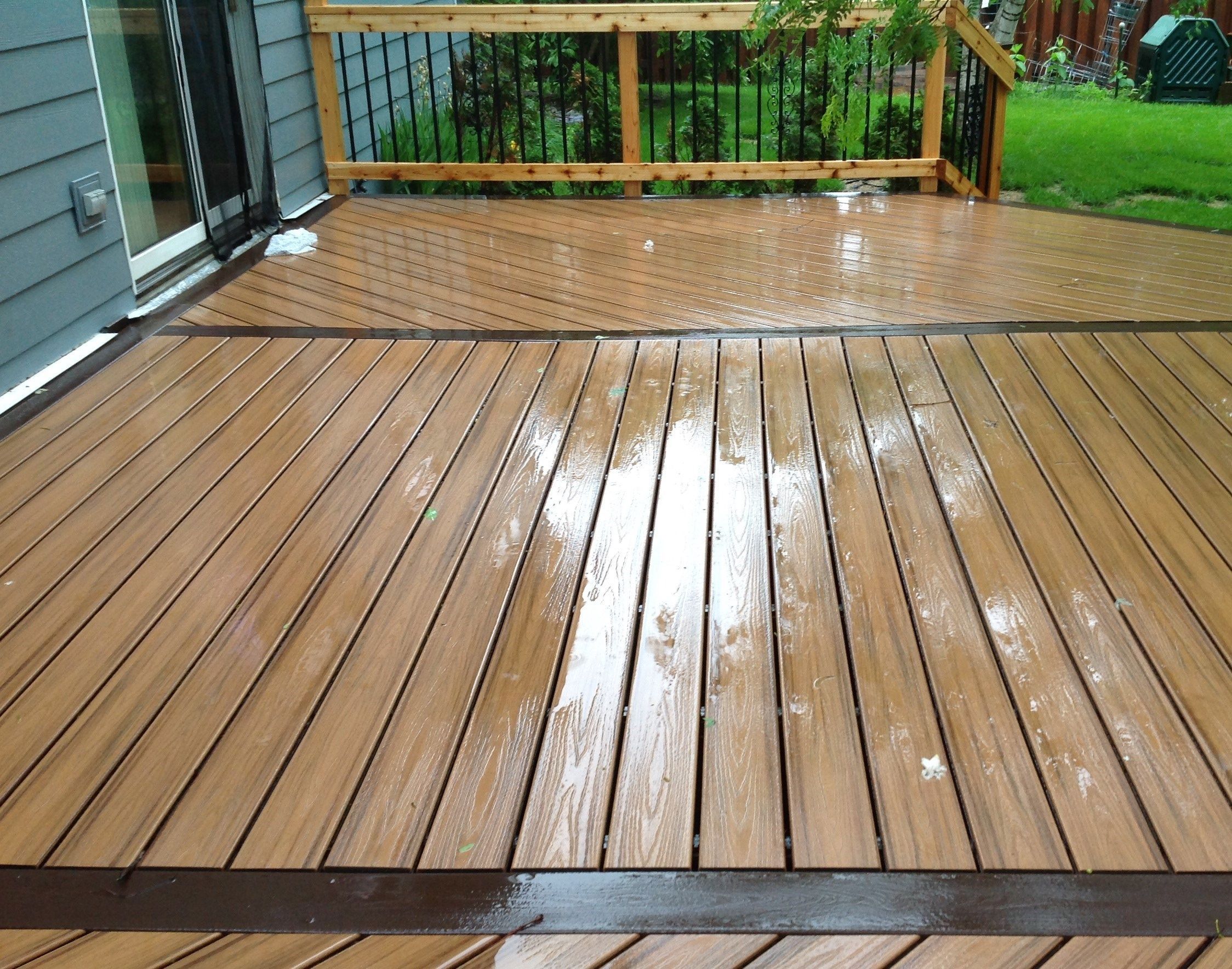 Picture Framed Deck Picture 6461 by Trex