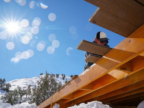 Winter Deck Install