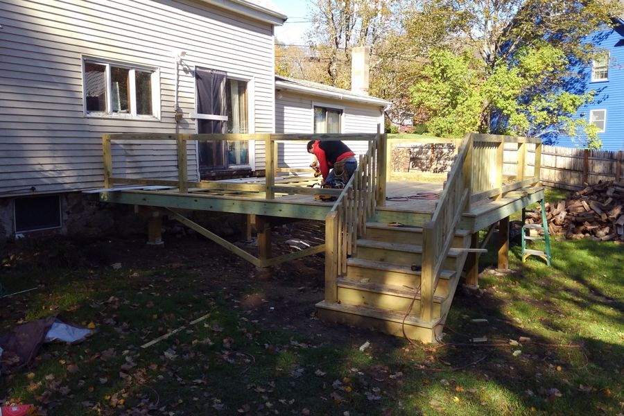Gallery | New Pressure Treated Deck - Picture 7693 | Decks.com