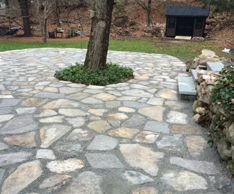 Re-pointed Patio Space in Wilton