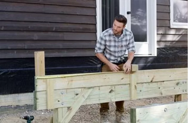 Install Deck Ledger And Attach Flashing Ch04 Step02 17