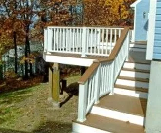 3 Level Deck with built in benches
