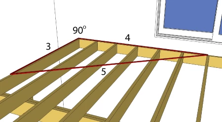 Squaring Deck Frame