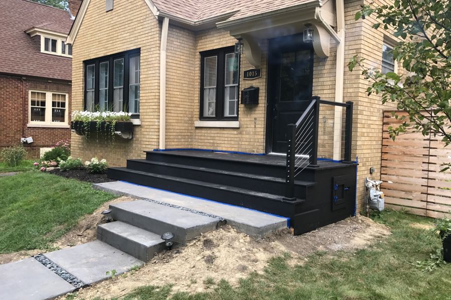 Gallery | BLACK MODERN DECK - Picture 7830 | Decks.com