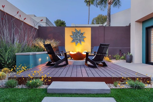 Southwestern Sunshine Deck Oasis