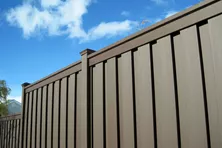 Close Up Privacy Fence