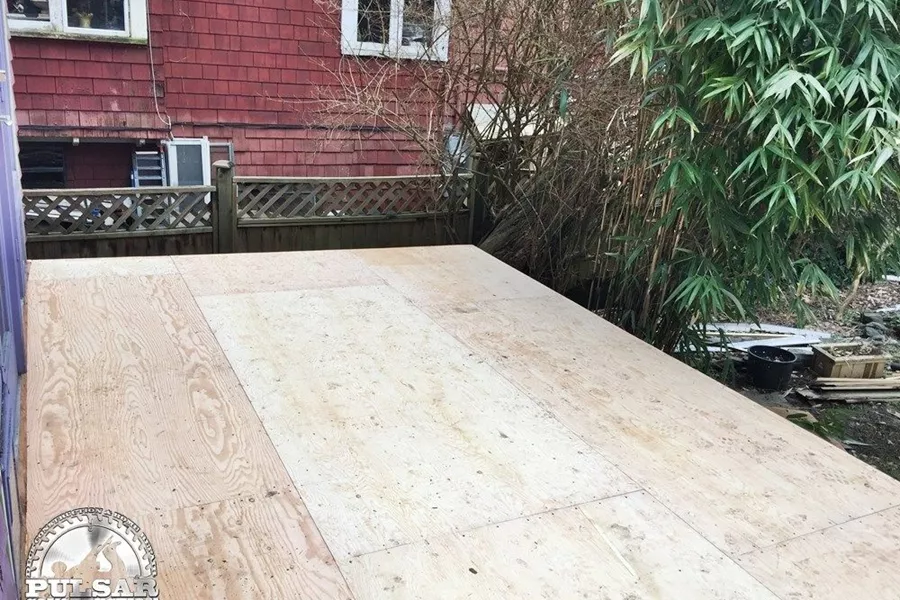 Vinyl Waterproofing & Additional Deck Support
