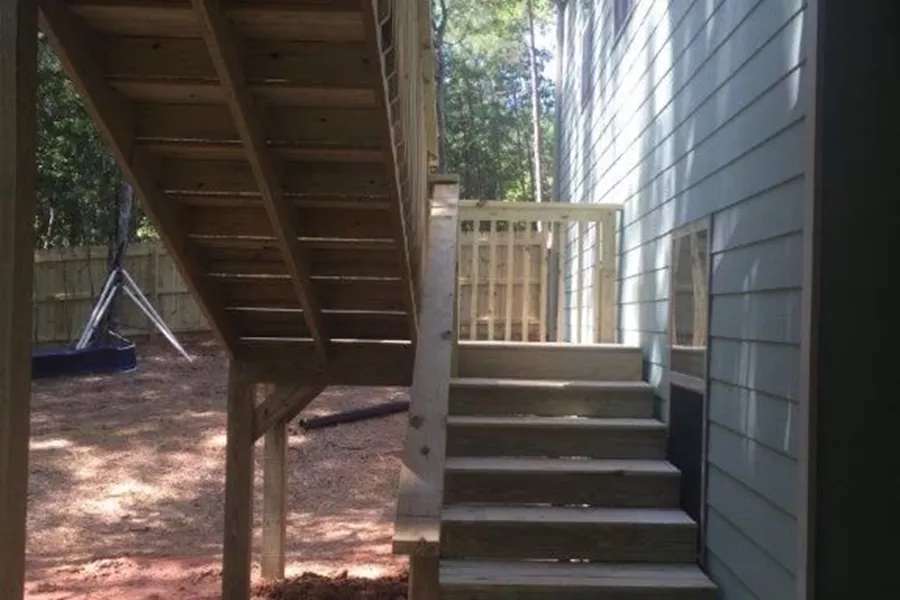 Stairway with Triple Treads