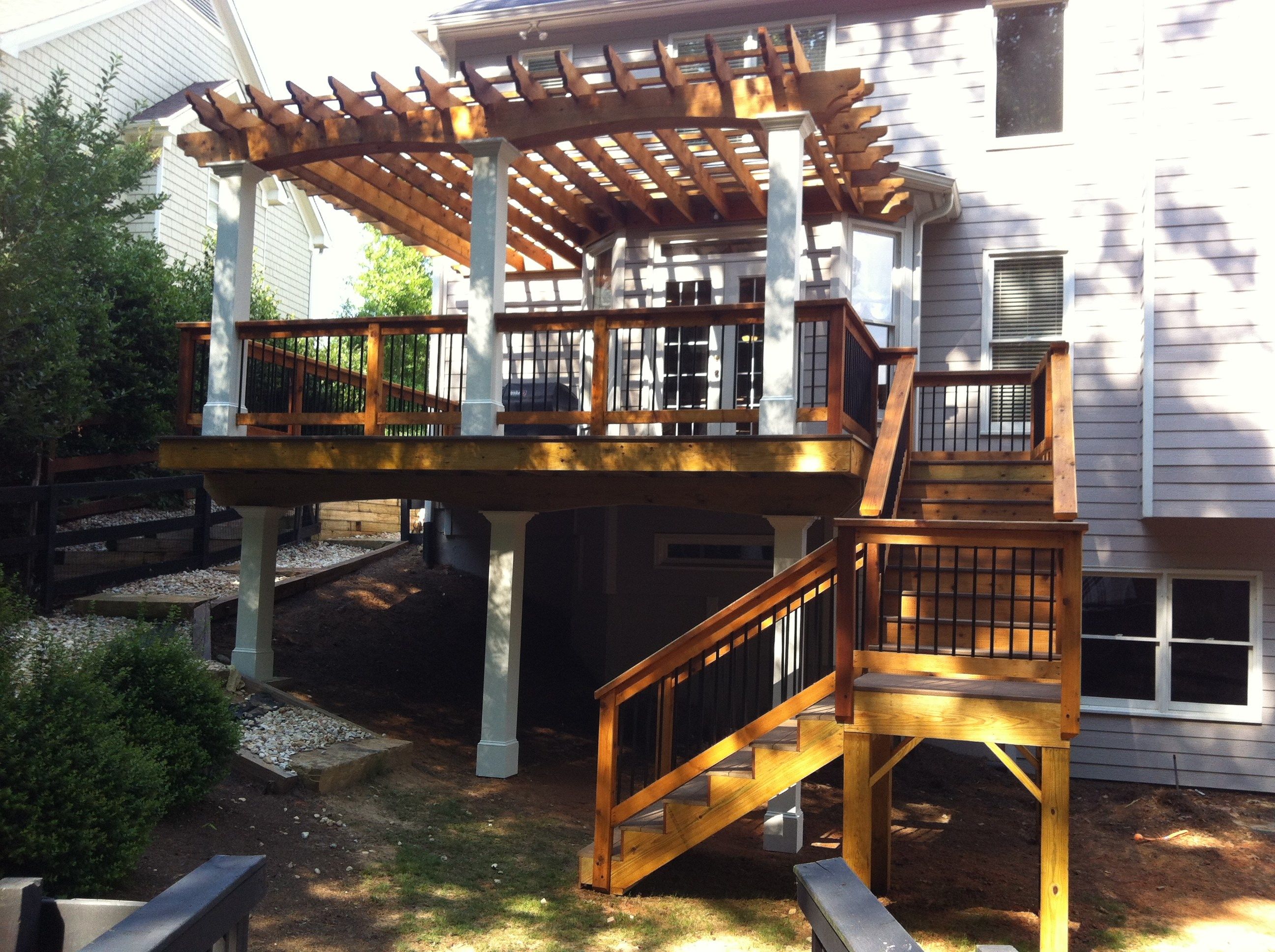 Gallery | Cedar pergola, beautiful deck. - Picture 3167 | Decks.com
