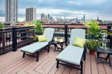 Trex Escapes Acorn Enhance Beach Dune Transcend Railing Outdoor Furniture Chaises Rooftop 1