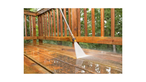 Step4 Pressure Wash The Deck