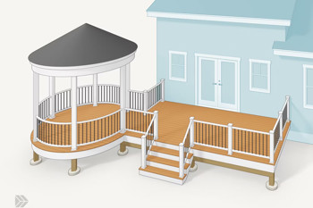 Gazebo Style Roof