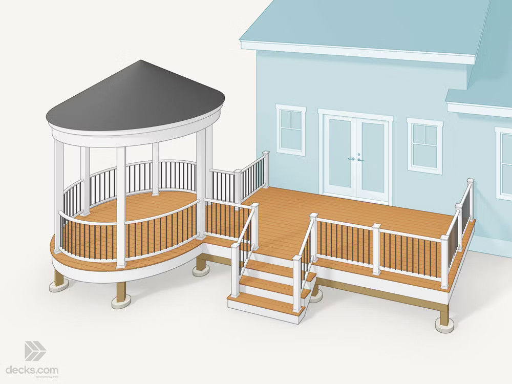 Gazebo Style Roof