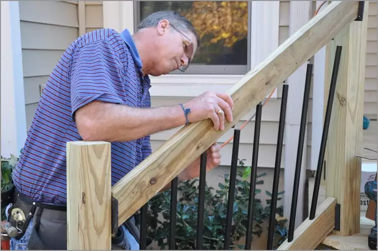 Install Deck Stair Railings Image@2X
