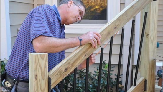 Install Deck Stair Railings Image@2X