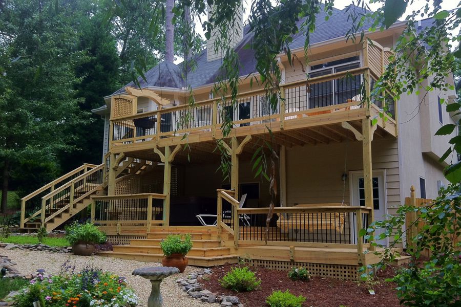 Multiple Level Decks Multi level deck - Picture 3169 | Decks.com