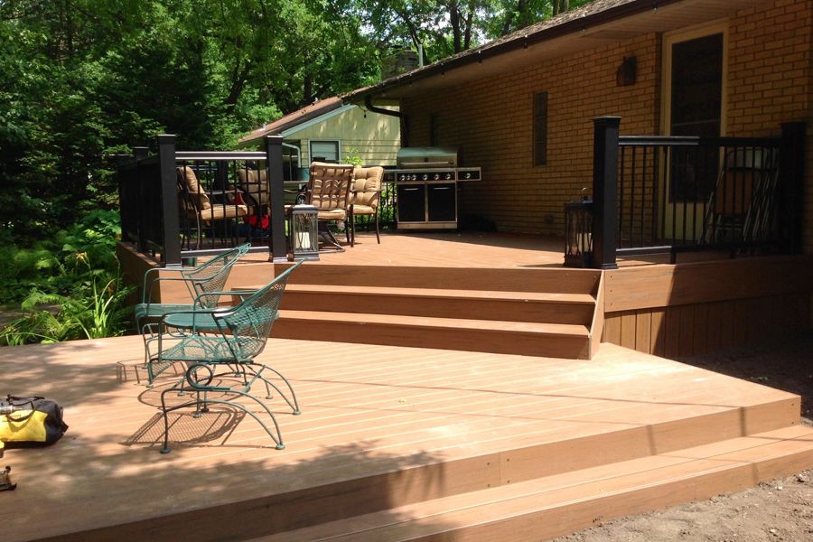 Two Level Deck - Picture 6526 | Decks.com