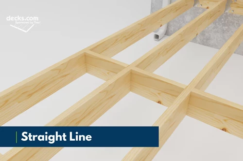 Deck Joist Straight Line Blocking Method Strength