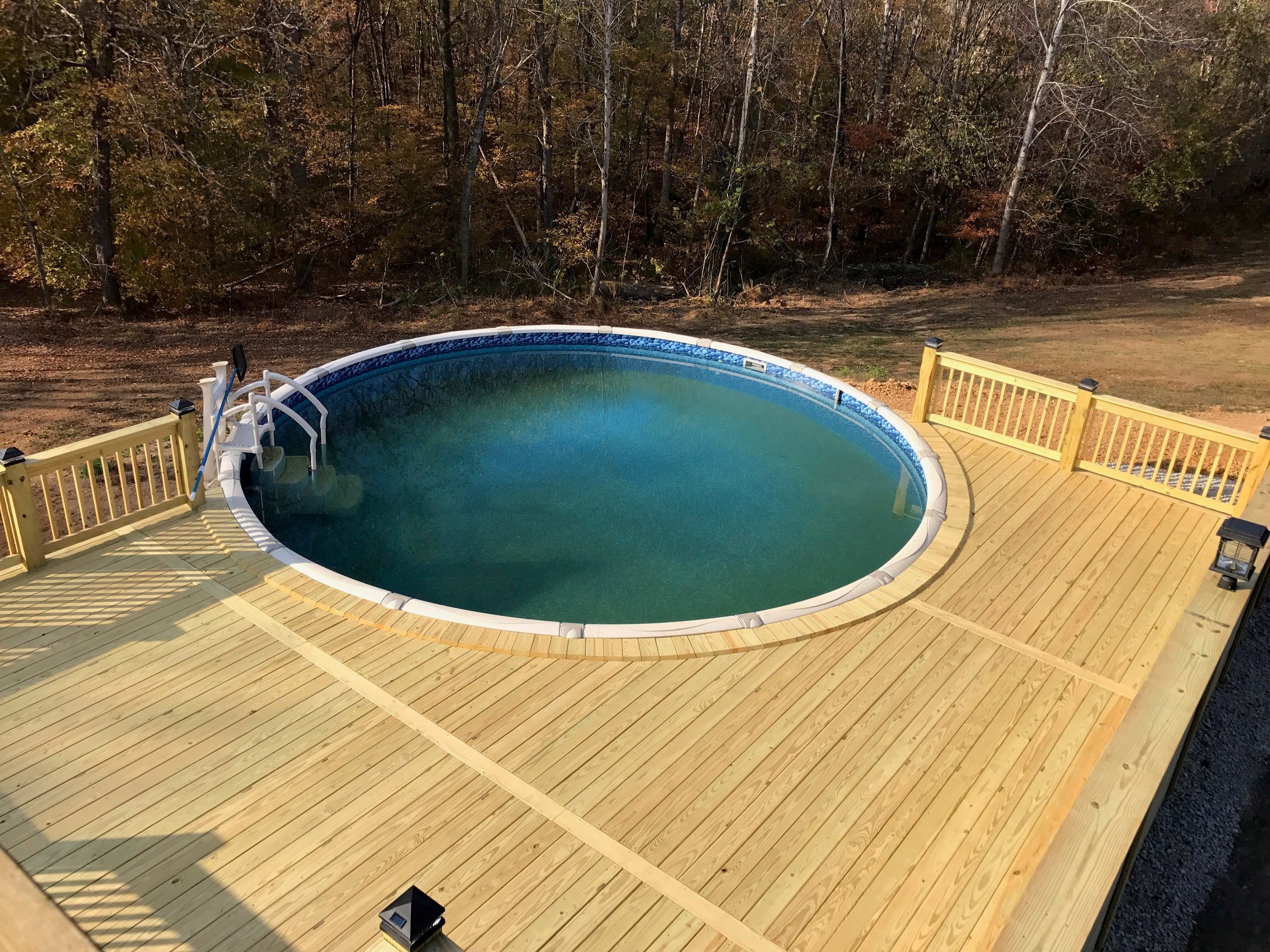 picture frame pool deck - Picture 6653 | Decks.com by Trex