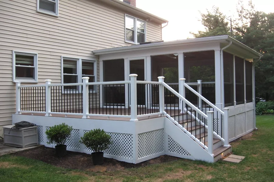 Deck, Porch, Portico