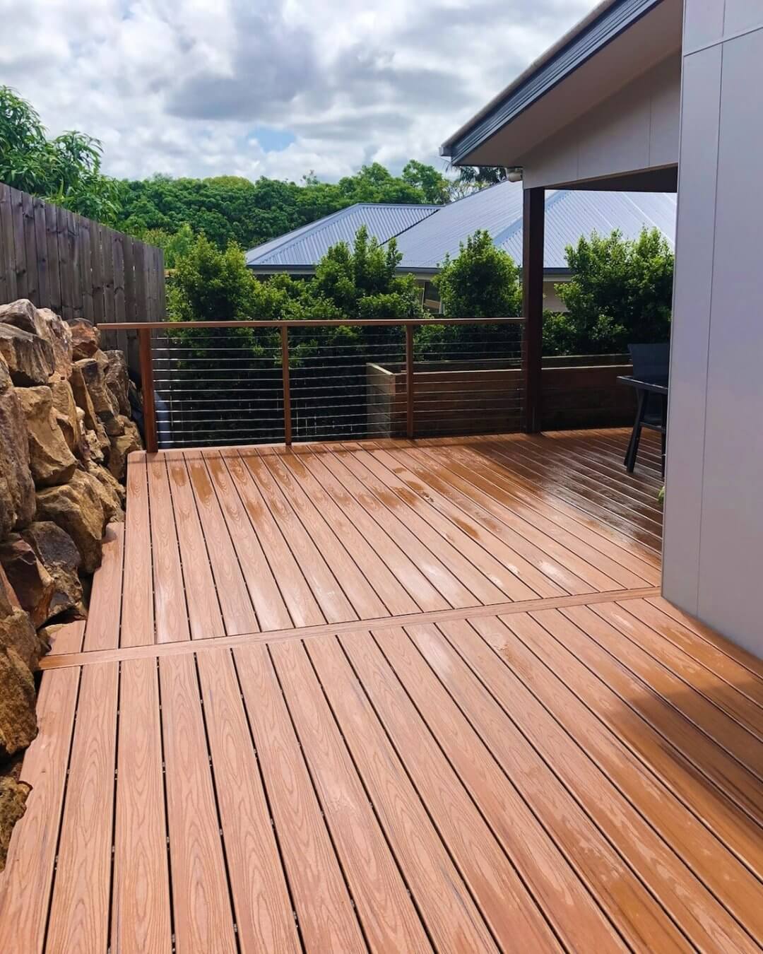 Elegant Rustic Cable Railing Designs