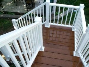 Gallery Composite deck with child proof gate Picture 7788