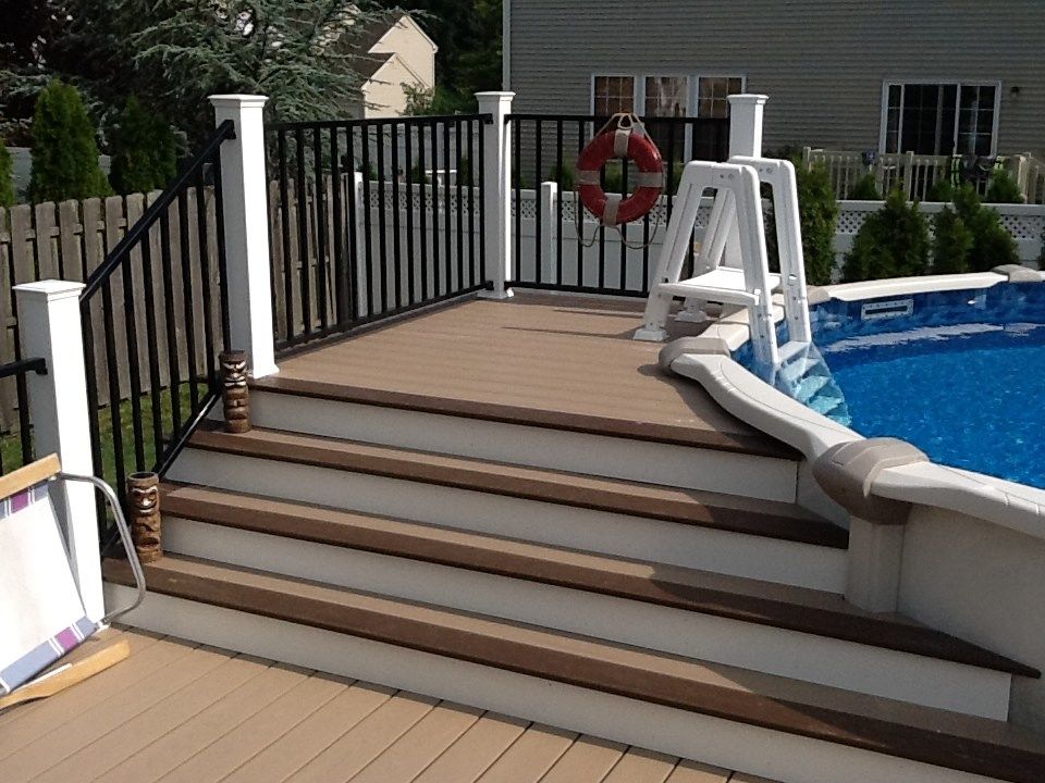 Deck Ideas Designs Pictures, Above Ground Pools With Deck Designs