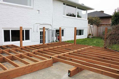 Installing Composite Decking Over Concrete Decks Com Installing Composite Decking Over, Building Decking On Patio Slabs