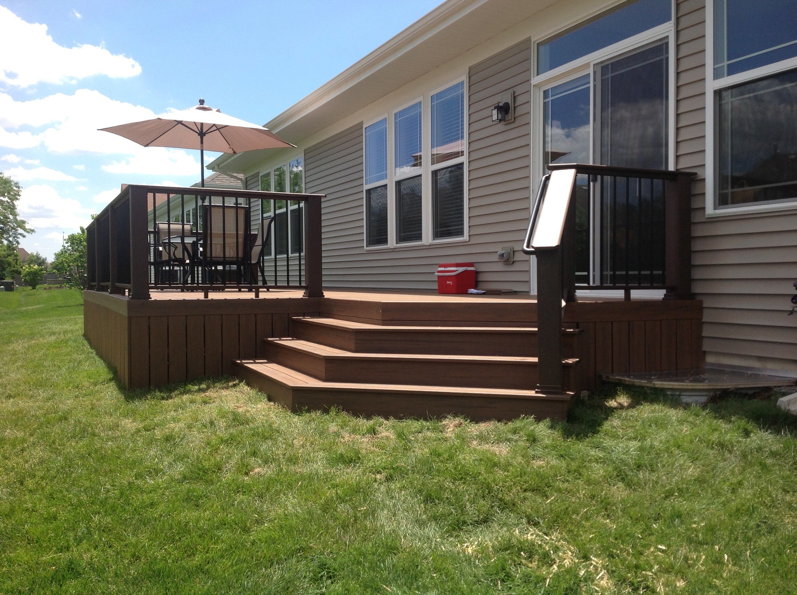 TimberTech Deck Picture 3820 by Trex