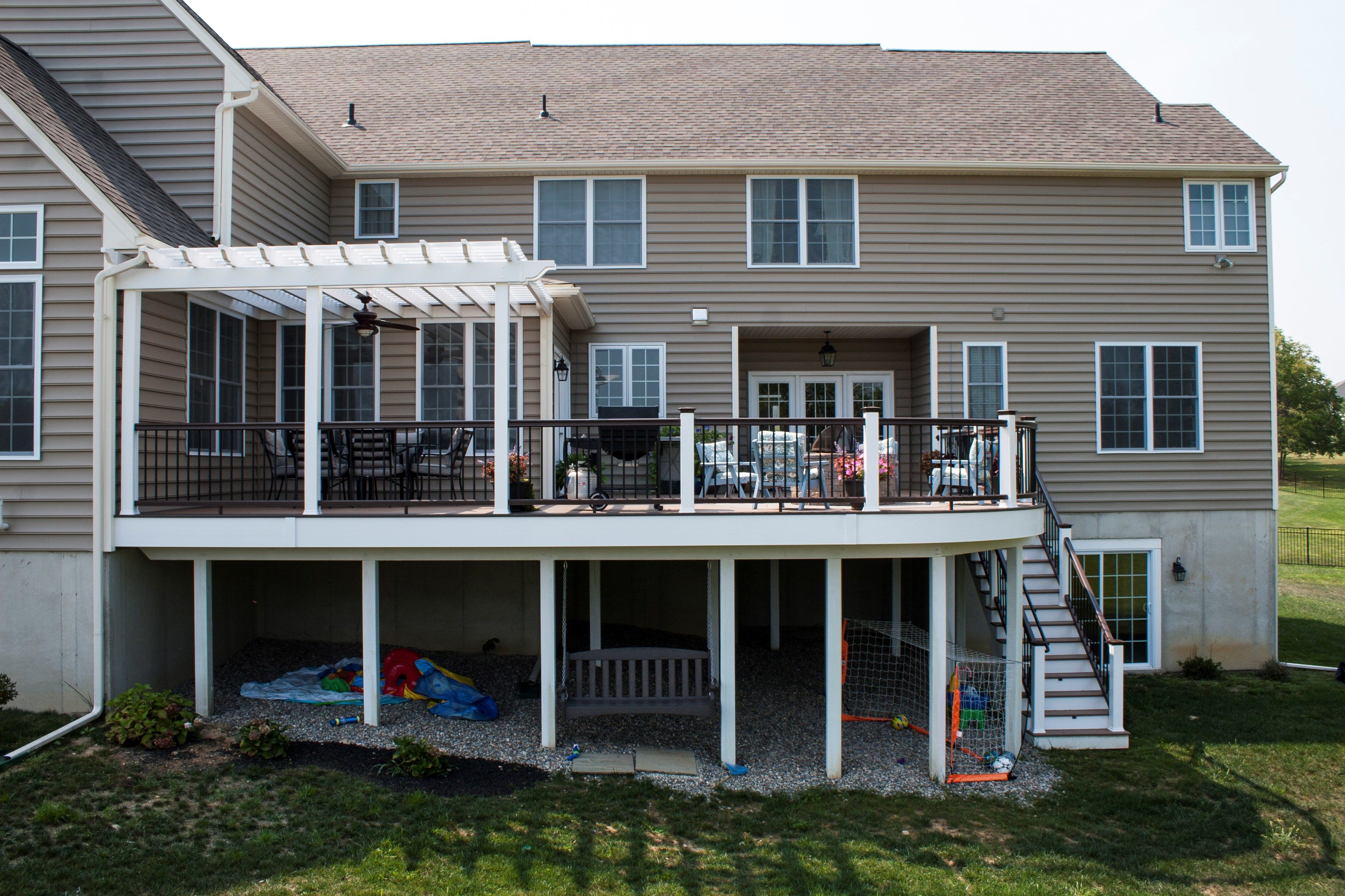 Gallery | Deck with Fire Pit & Pergola - Picture 3529 | Decks.com