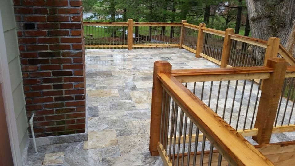 Stone Deck - Picture 7892 | Decks.com by Trex