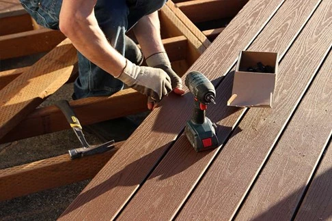 Installing Composite Decking Over Concrete