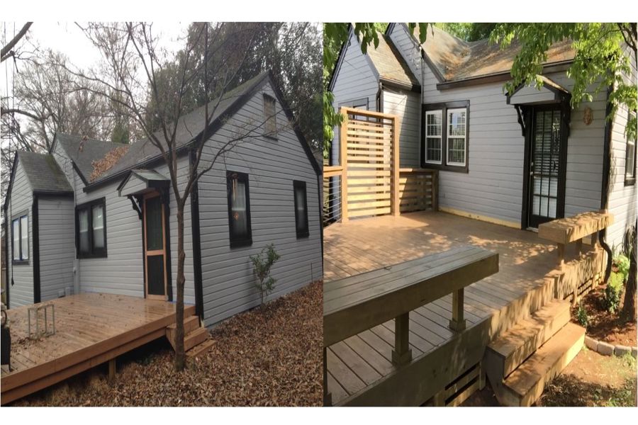 Deck Before and After - Picture 9655 | Decks.com