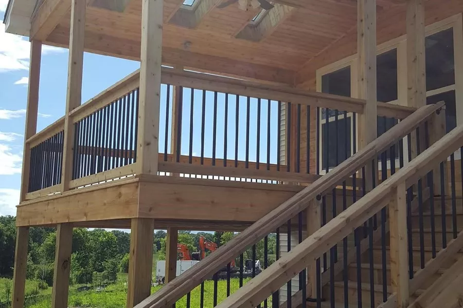 Open Air Cedar Porch