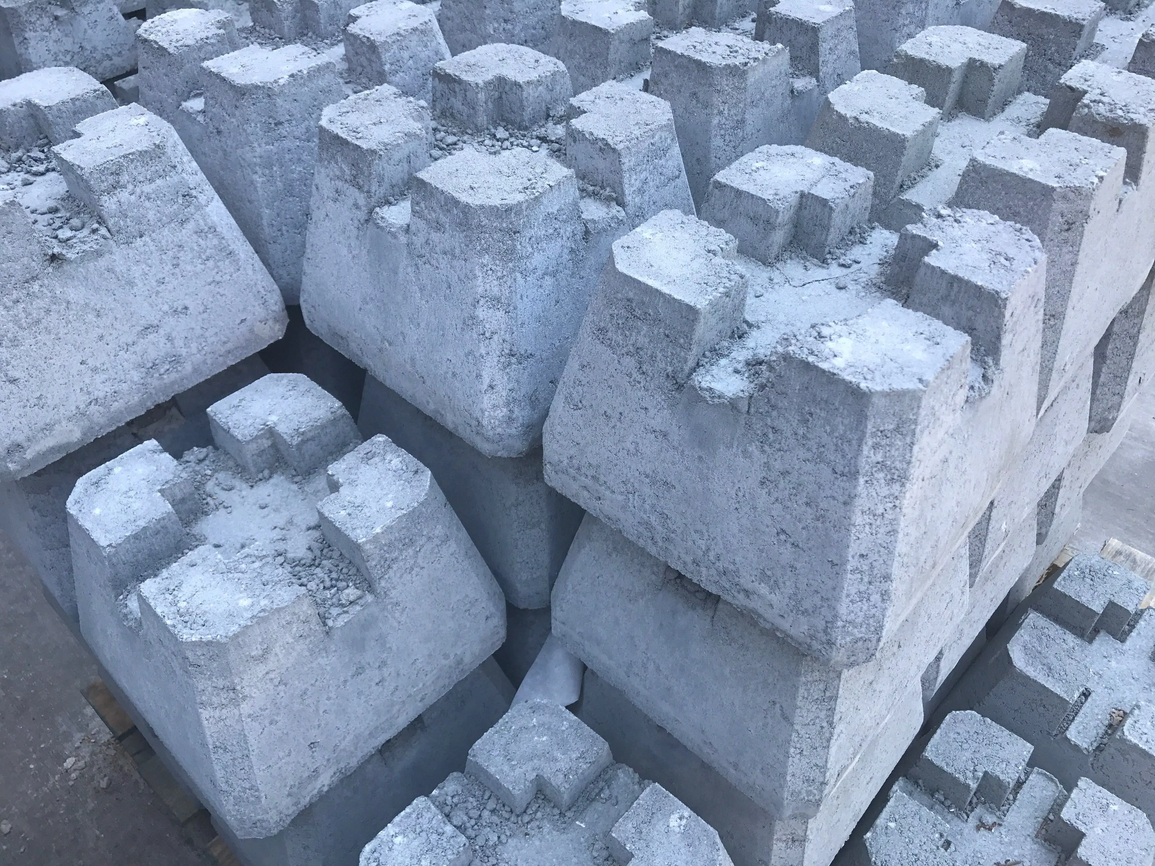 Deck Block, Takes 4 x 4 Post - Concrete Blocks - The Home