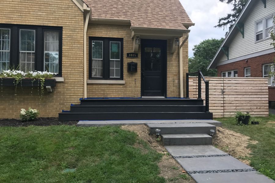 Gallery | BLACK MODERN DECK - Picture 7830 | Decks.com