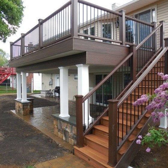 Second Floor Railing Design Second Floor Deck Design Ideas | Floor Roma
