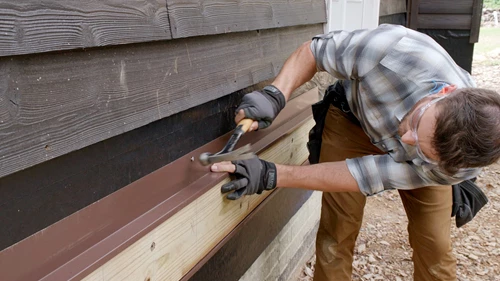 Installing Flashing