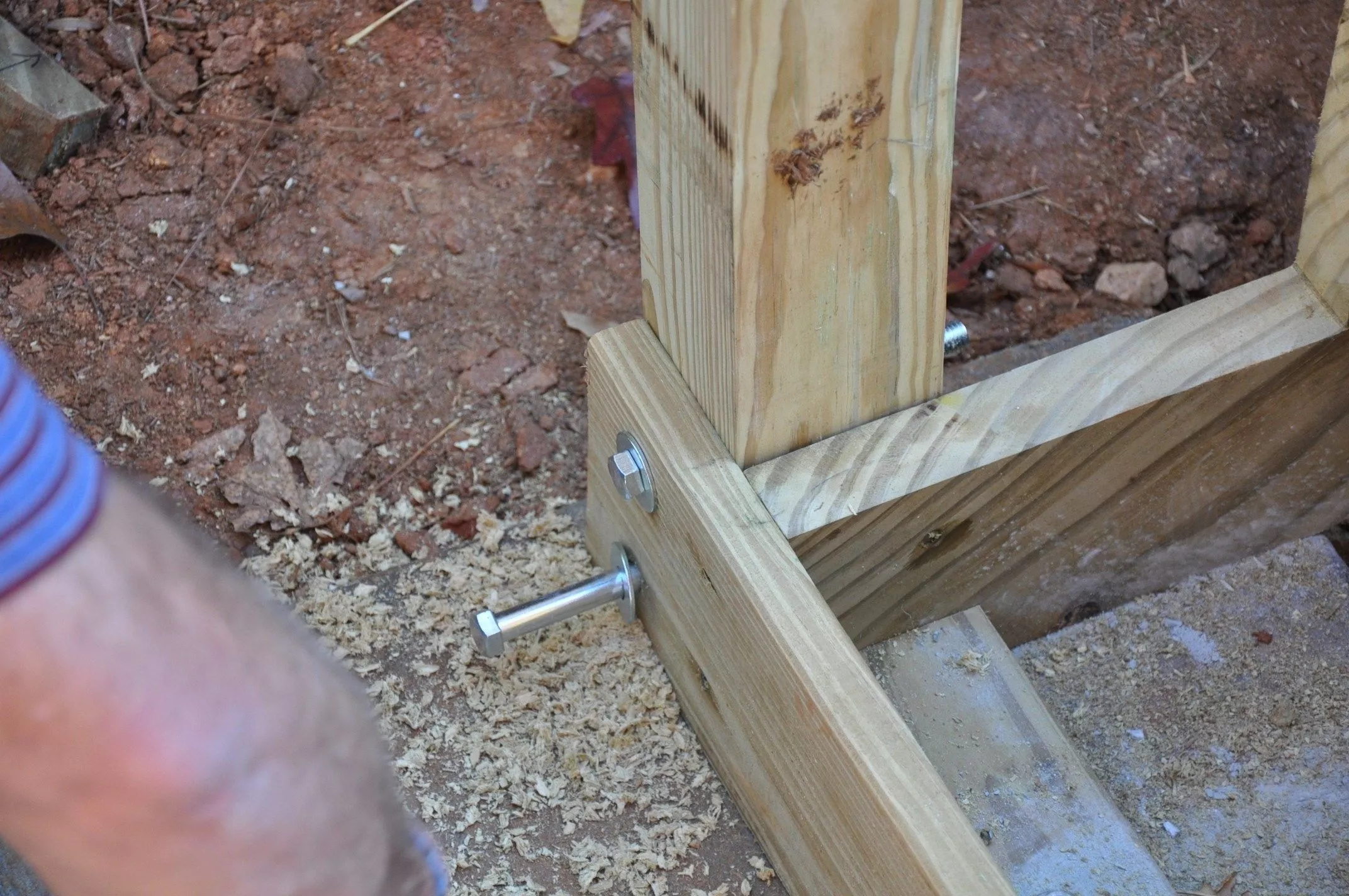 How To Attach 4x4 Post To Deck For Railing Building & Installing Deck Stair Railings | Decks.com