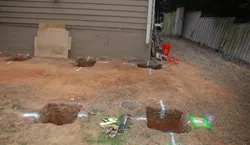 Digging Deck Footings