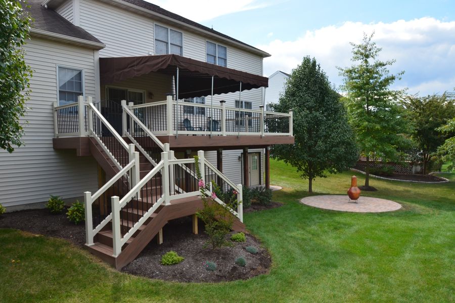Gallery | 2nd story deck with custom stairs - Picture 1784 | Decks.com